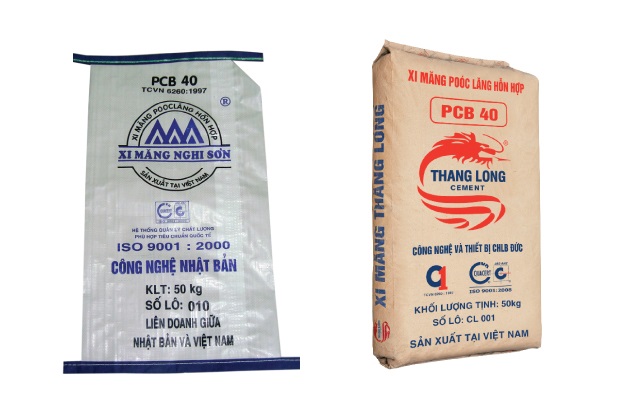 Bao xi măng (KPK, KP, PK) cement bag kpk 04